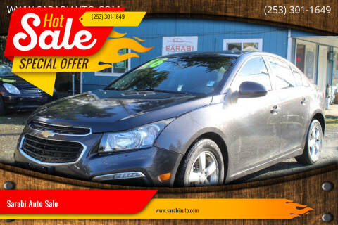 2016 Chevrolet Cruze Limited for sale at Sarabi Auto Sale in Puyallup WA