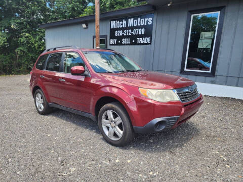 2010 Subaru Forester for sale at Mitch Motors in Granite Falls NC