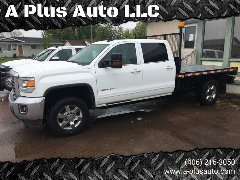 2016 GMC Sierra 3500HD for sale at A Plus Auto LLC in Great Falls MT