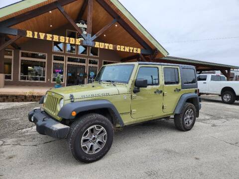 2013 Jeep Wrangler Unlimited for sale at RIVERSIDE AUTO CENTER in Bonners Ferry ID