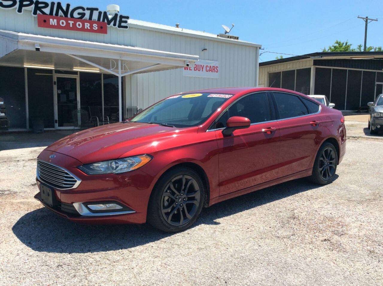 2018 Ford Fusion for sale at SPRINGTIME MOTORS in Huntsville, TX