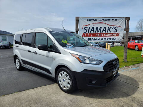 2021 Ford Transit Connect for sale at Siamak's Car Company llc in Woodburn OR
