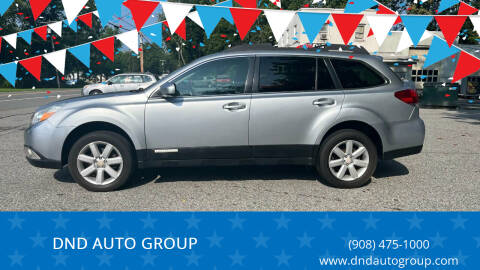 2012 Subaru Outback for sale at DND AUTO GROUP in Belvidere NJ