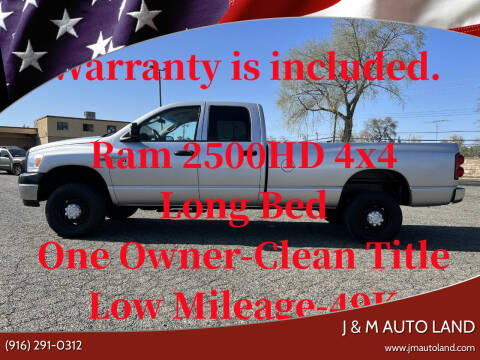 2007 Dodge Ram 2500 for sale at J & M Auto Land in Sacramento CA
