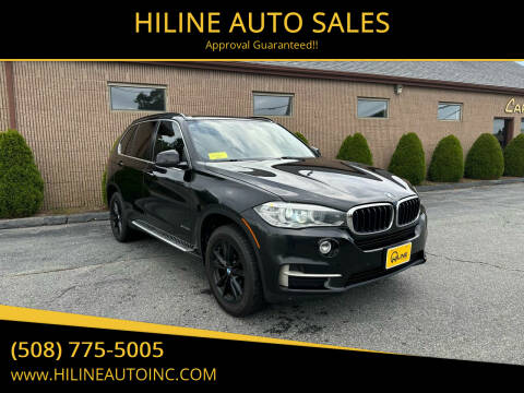 2015 BMW X5 for sale at HILINE AUTO SALES in Hyannis MA