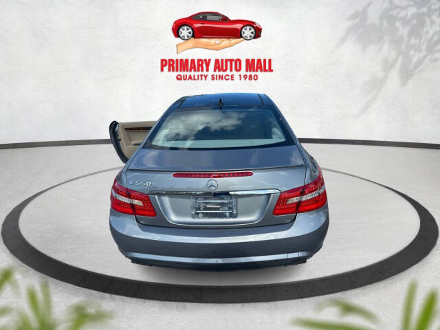 2012 Mercedes-Benz E-Class for sale at Primary Auto Mall in Fort Myers, FL