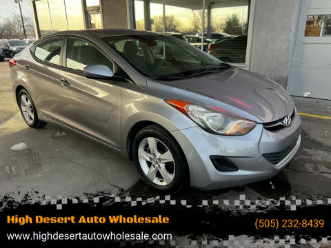 2011 Hyundai Elantra for sale at High Desert Auto Wholesale in Albuquerque NM