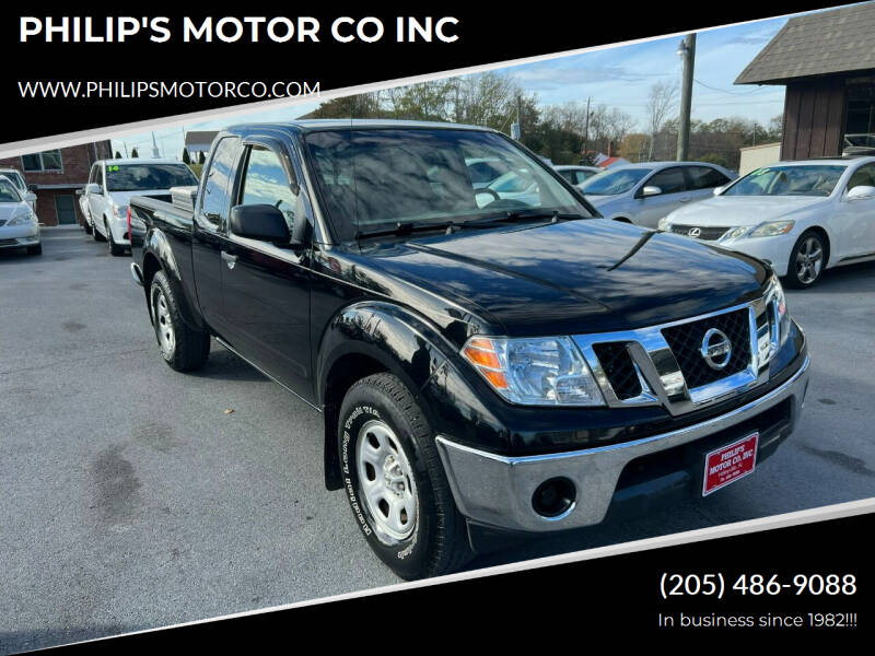 2009 Nissan Frontier for sale at PHILIP'S MOTOR CO INC in Haleyville AL