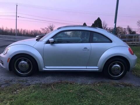 2012 Volkswagen Beetle for sale at FUSION AUTO SALES in Spencerport NY