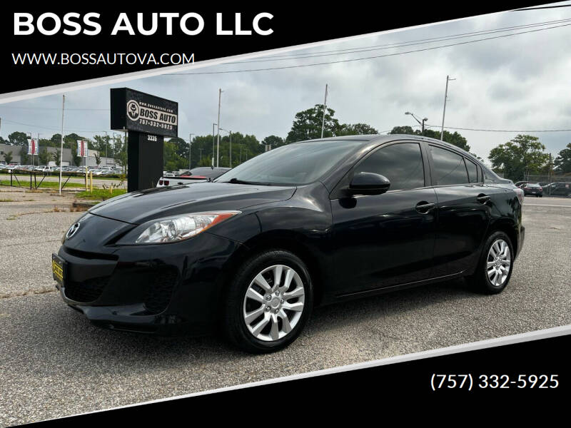 2013 Mazda MAZDA3 for sale at BOSS AUTO LLC in Norfolk VA