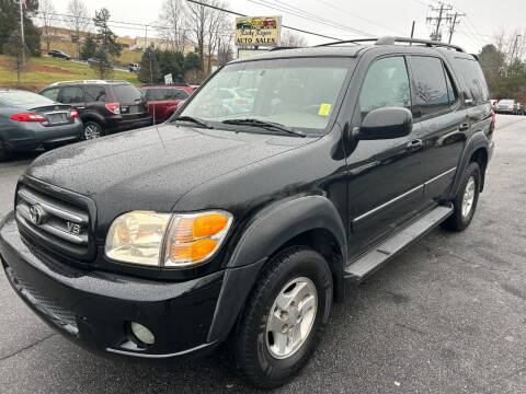 2002 Toyota Sequoia for sale at Ricky Rogers Auto Sales in Arden NC