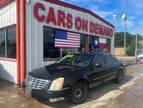 2006 Cadillac DTS for sale at Cars On Demand 2 in Pasadena TX