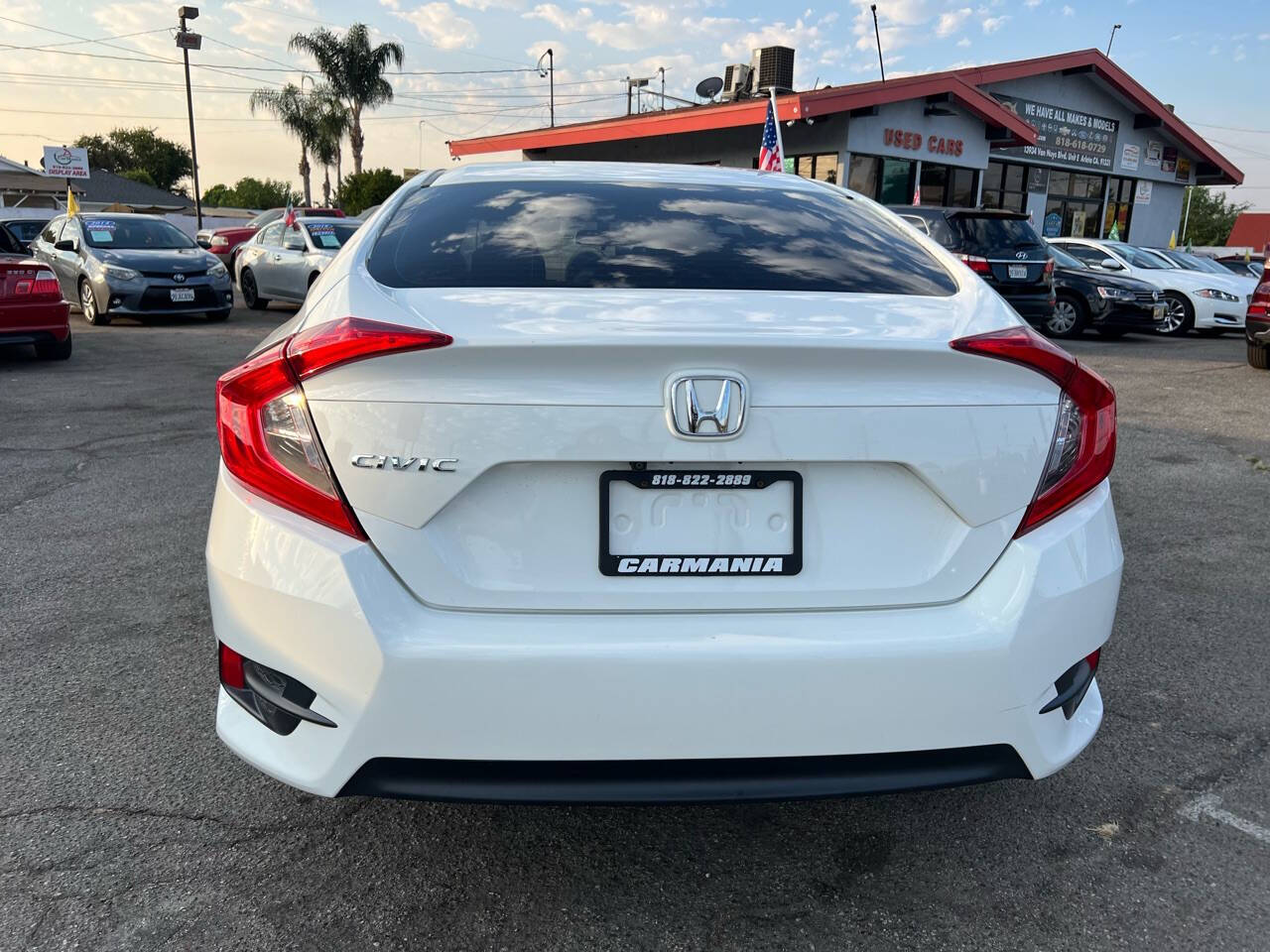 2016 Honda Civic for sale at Carmania in Panorama City, CA