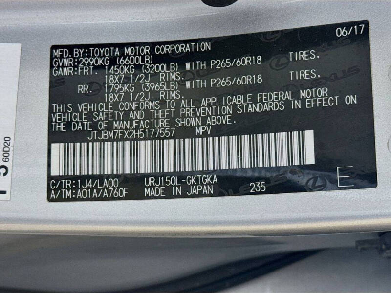 2017 Lexus GX 460