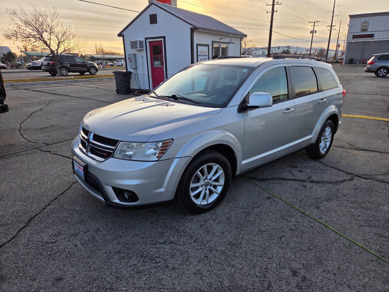 Silver 2013 Dodge Journey SXT AWD SXT 4dr SUV 1