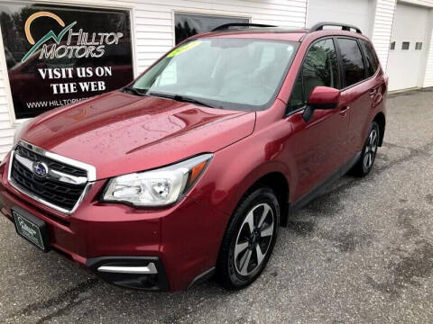 2017 Subaru Forester for sale at HILLTOP MOTORS INC in Caribou ME