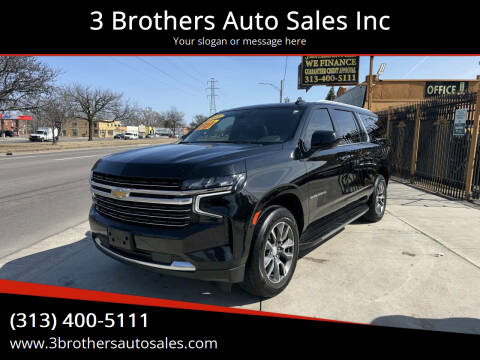 2021 Chevrolet Suburban for sale at 3 Brothers Auto Sales Inc in Detroit MI