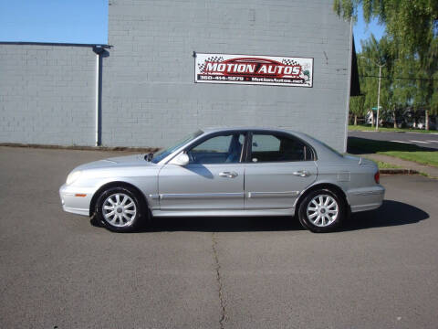 2003 Hyundai Sonata for sale at Motion Autos in Longview WA