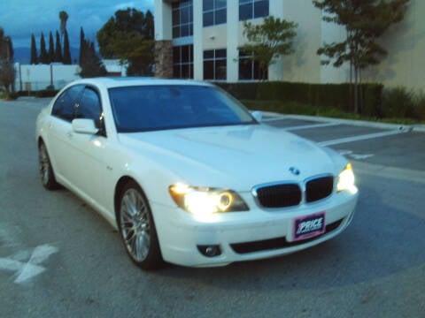 2008 BMW 7 Series for sale at Oceansky Auto in Brea CA