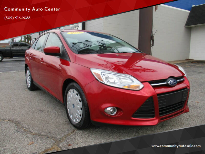 2012 Ford Focus for sale at Community Auto Center in Jeffersonville IN
