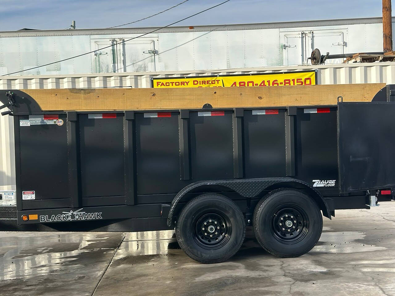 2025 BLACK HAWK BK14-4DT for sale at Factory Direct Trailer Sales in Phoenix, AZ