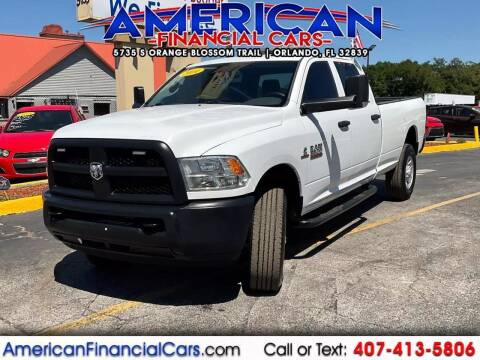 2014 RAM 3500 for sale at American Financial Cars in Orlando FL
