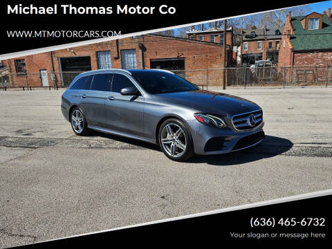 2018 Mercedes-Benz E-Class for sale at Michael Thomas Motor Co in Saint Charles MO