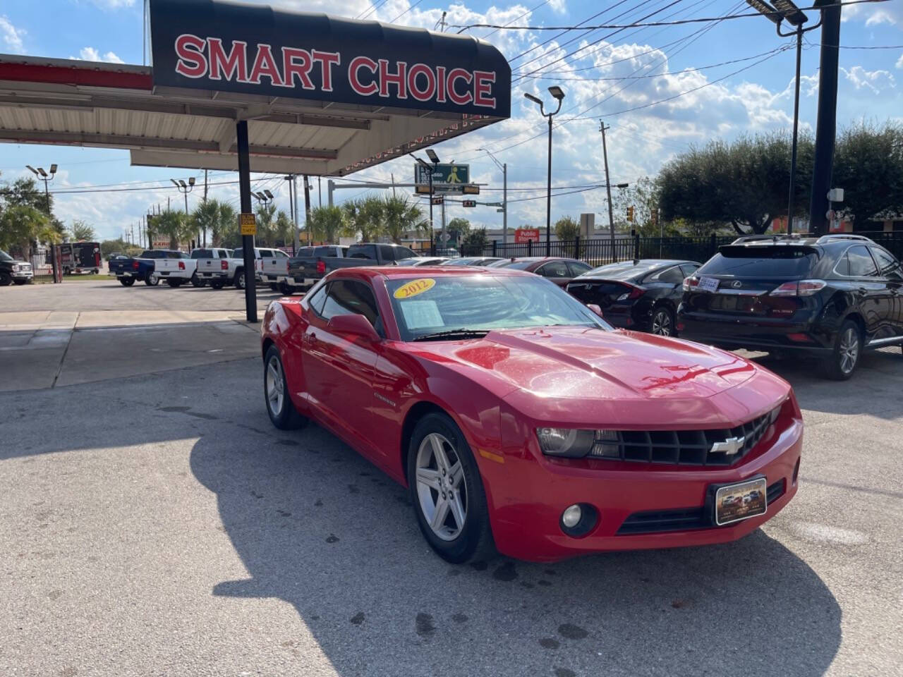 2012 Chevrolet Camaro for sale at SMART CHOICE AUTO in Pasadena, TX