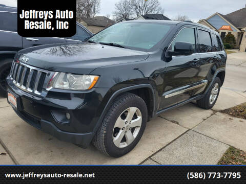 2012 Jeep Grand Cherokee for sale at Jeffreys Auto Resale, Inc in Clinton Township MI