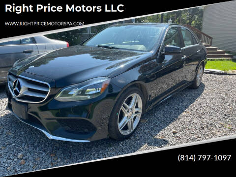 2014 Mercedes-Benz E-Class for sale at Right Price Motors LLC in Cranberry Twp PA