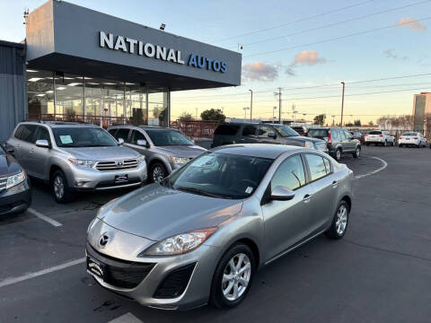 2010 Mazda MAZDA3 for sale at National Autos Sales in Sacramento CA