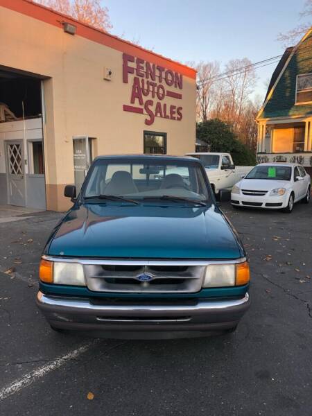 1997 Ford Ranger for sale at FENTON AUTO SALES in Westfield MA