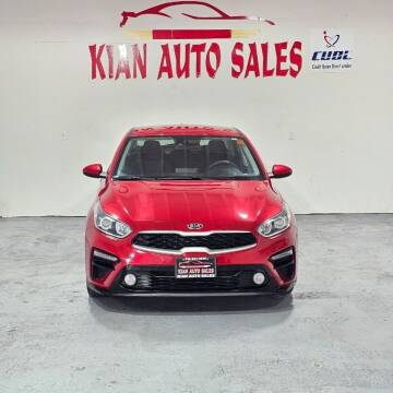 2021 Kia Forte for sale at Kian Auto Sales in Sacramento CA