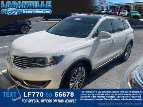 2018 Lincoln MKX for sale at Loganville Quick Lane and Tire Center in Loganville GA