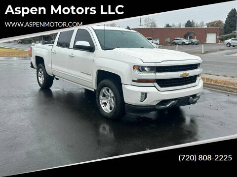 2018 Chevrolet Silverado 1500 for sale at Aspen Motors LLC in Denver CO