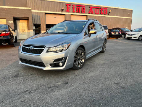 2016 Subaru Impreza for sale at Fine Auto Sales in Cudahy WI