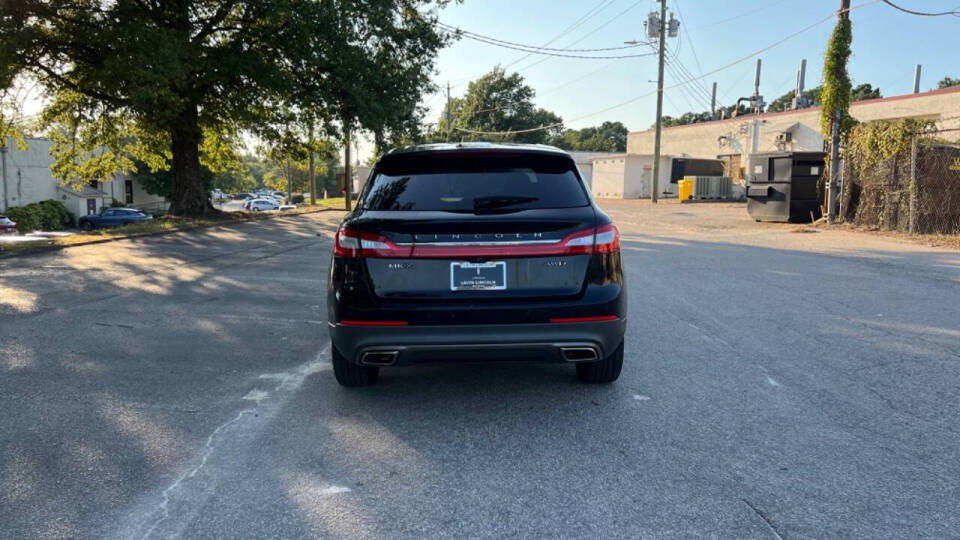 2016 Lincoln MKX for sale at East Auto Sales LLC in Raleigh, NC