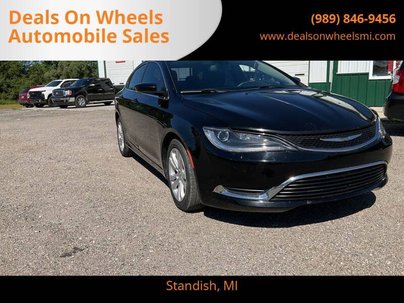 2015 Chrysler 200 for sale at Deals On Wheels Automobile Sales in Standish MI