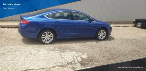 2015 Chrysler 200 for sale at Midtown Motors in Amarillo TX