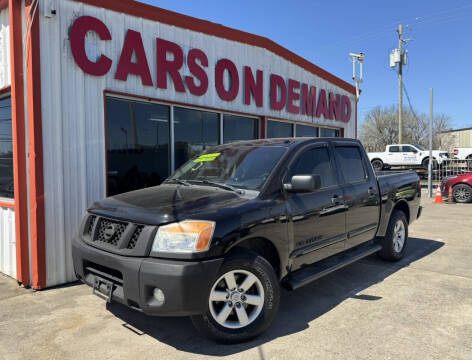 2014 Nissan Titan for sale at Cars On Demand 2 in Pasadena TX
