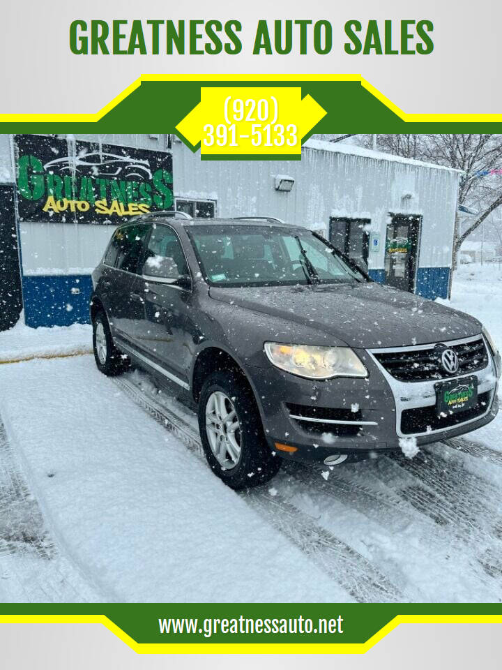 2008 Volkswagen Touareg 2 for sale at GREATNESS AUTO SALES in Green Bay, WI