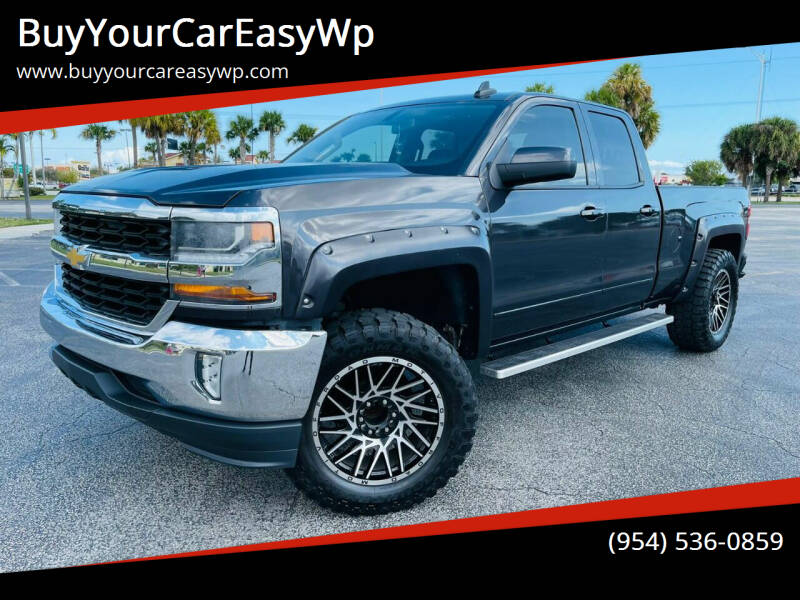 2016 Chevrolet Silverado 1500 for sale at BuyYourCarEasyWp in West Park FL