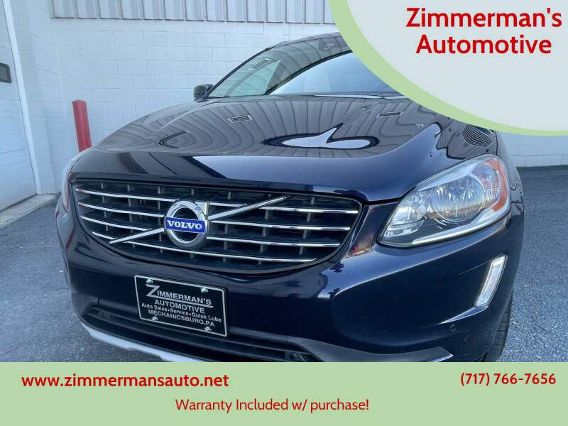 2016 Volvo XC60 for sale at Zimmerman's Automotive in Mechanicsburg PA