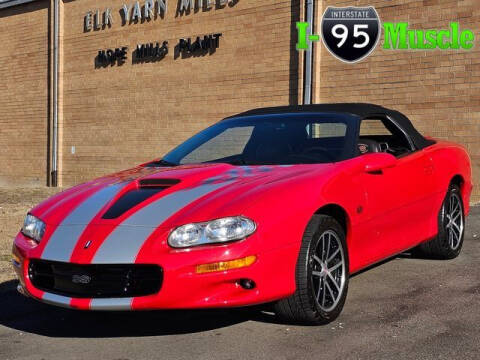 2002 Chevrolet Camaro for sale at I-95 Muscle in Hope Mills NC