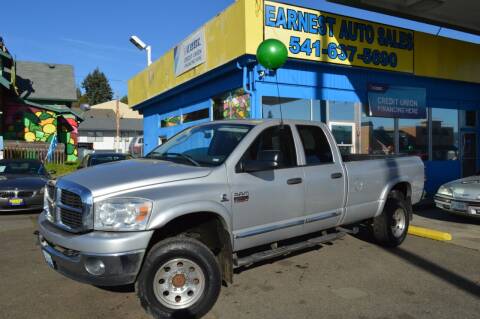 2007 Dodge Ram Pickup 2500 for sale at Earnest Auto Sales in Roseburg OR