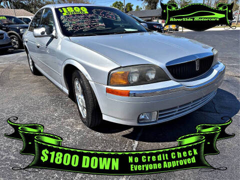 2000 Lincoln LS for sale at RIVERSIDE MOTORCARS INC in New Smyrna Beach FL