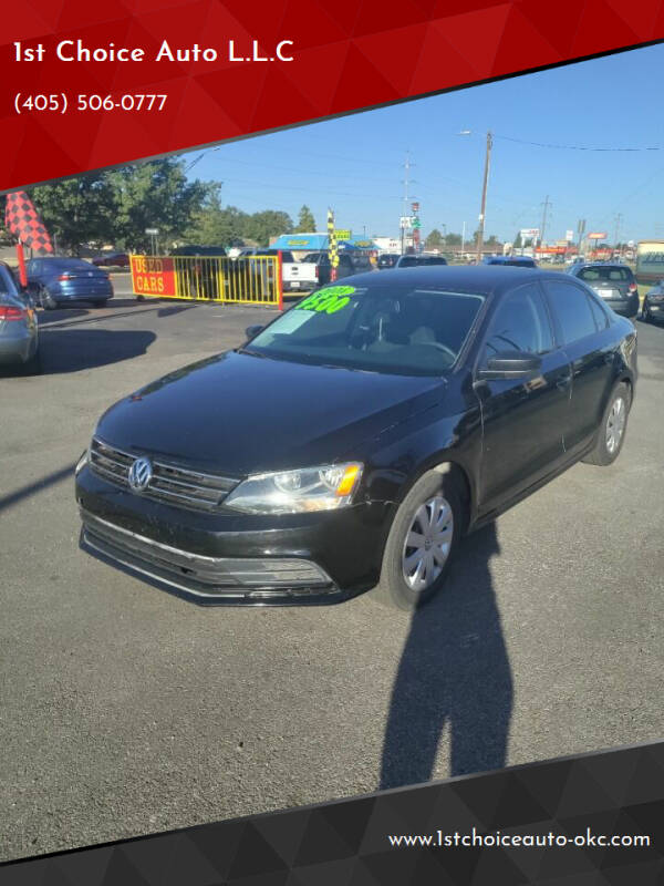 2016 Volkswagen Jetta for sale at 1st Choice Auto L.L.C in Oklahoma City OK