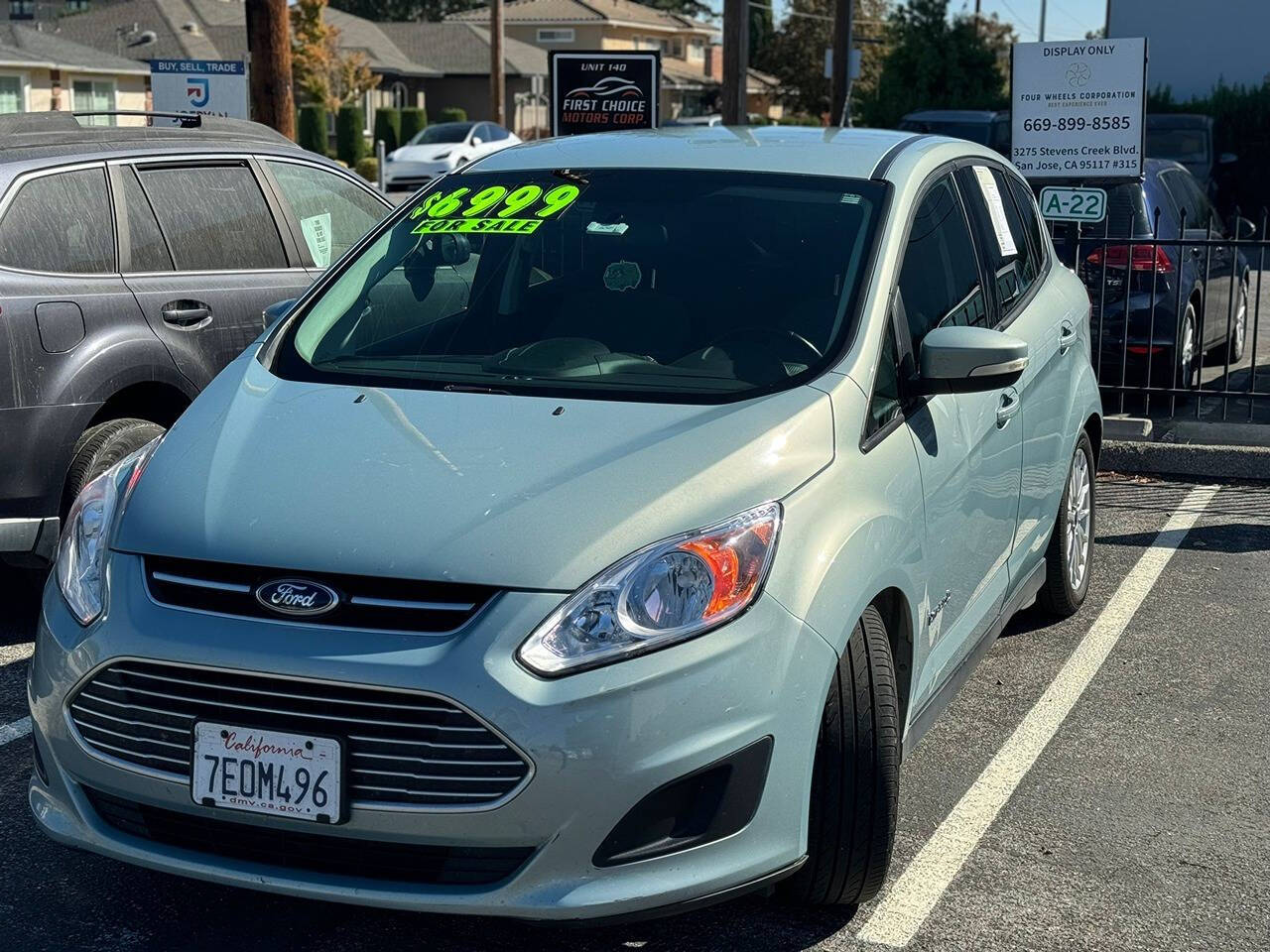 2014 Ford C-MAX Hybrid for sale at Four Wheels Corp. in San Jose, CA