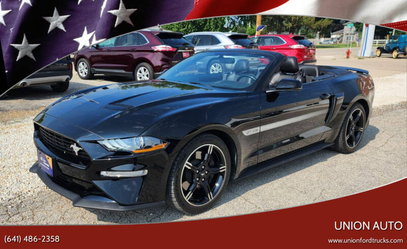 2019 Ford Mustang for sale at Union Auto in Union IA