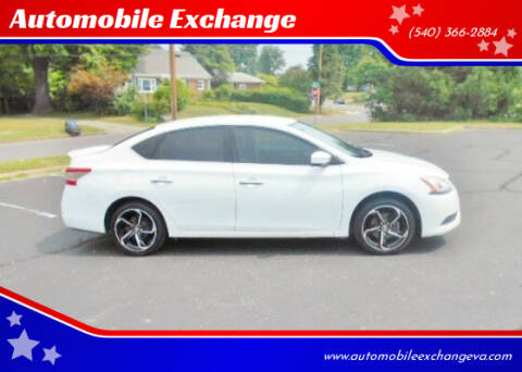 2014 Nissan Sentra for sale at Automobile Exchange in Roanoke VA